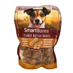 Smartbones Snack Mini Au Beurre D'arachide Pour Chien 8 Pcs