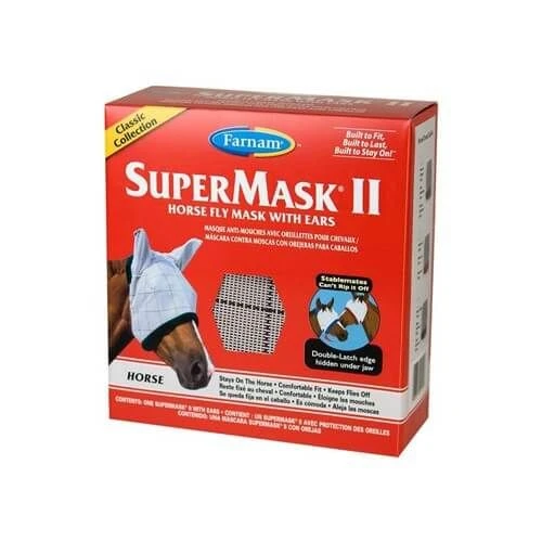 Farnam SUPERMASK II Avec Oreille HORSE 3 Farnam SUPERMASK II Avec Oreille HORSE