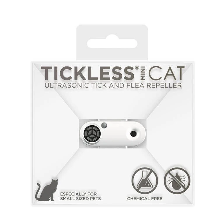 Tickless Mini Cat Blanc Rechargeable 3 Tickless Mini Cat Blanc Rechargeable
