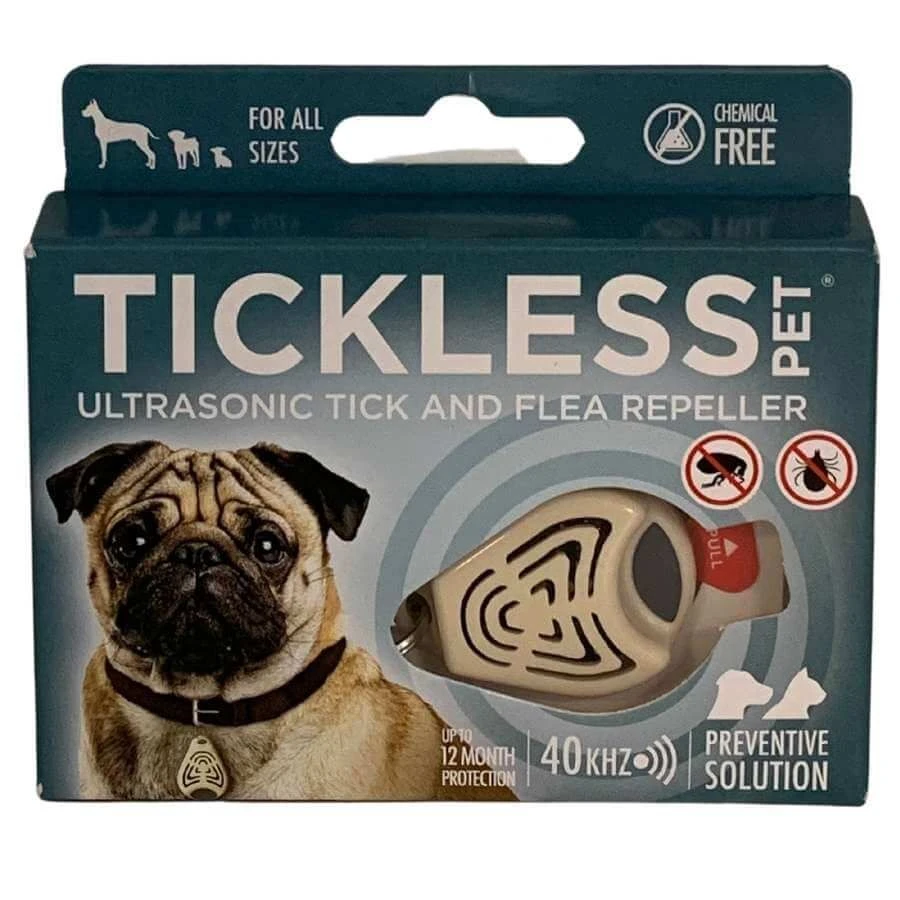 Tickless Pet Beige à Pile 3 Tickless Pet Beige à Pile