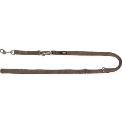 Trixie Laisse Premium Réglable Double Plis Noisette XS