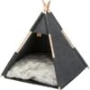 Trixie Abri Tipi Pour Chat 55 × 65 × 55 Cm 2 Trixie Abri Tipi Pour Chat 55 × 65 × 55 Cm -Animalerie trixie abri tipi pour chat 55 65 55 cm la compagnie des animaux