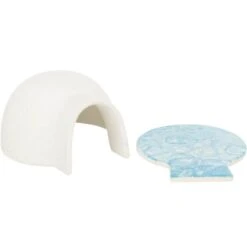 Trixie Igloo Avec Plateau Rafraîchissant Pour Rongeurs -Animalerie trixie igloo avec plateau rafra chissant pour rongeurs2 1