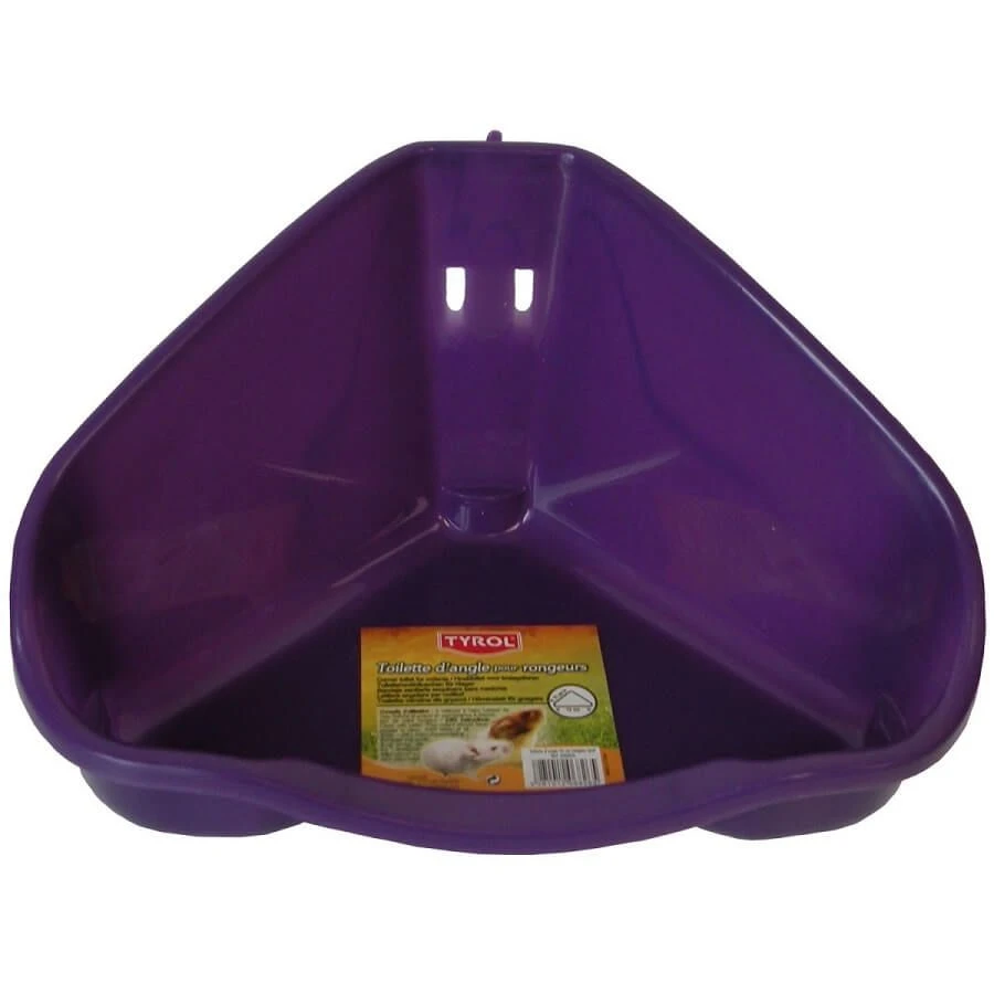 Tyrol Toilette D'angle Rongeurs 16 X 10 X 8 Cm 3 Tyrol Toilette D'angle Rongeurs 16 X 10 X 8 Cm