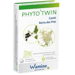 Wamine Phyto'Twin Cassis Reine Des Près 30 Cps