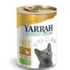 Yarrah Bio Pâté De Poulet à La Spiruline Et Aux Algues Marines Pour Chat 12 X 400 Grs -Animalerie yarrah bio pa te de poulet a la spiruline et aux algues marines