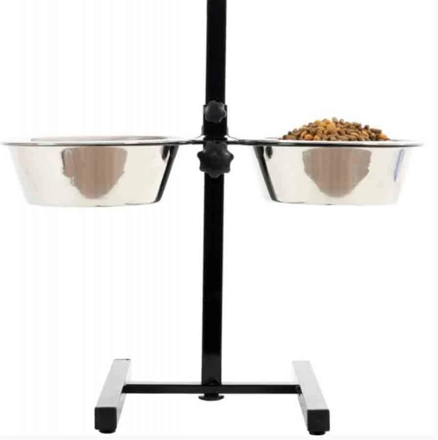 Zolux Support Double Réglable + 2 Bols 2,75 L 3 Zolux Support Double Réglable + 2 Bols 2,75 L