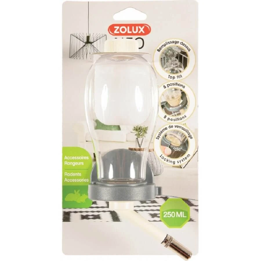 Zolux Biberon NEO Remplissage Dessus Pour Rongeurs Beige 250 Ml 3 Zolux Biberon NEO Remplissage Dessus Pour Rongeurs Beige 250 Ml
